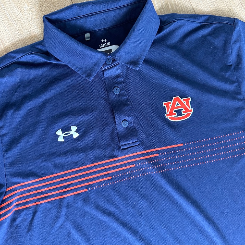 Auburn Tigers Under Armour Polo, Large